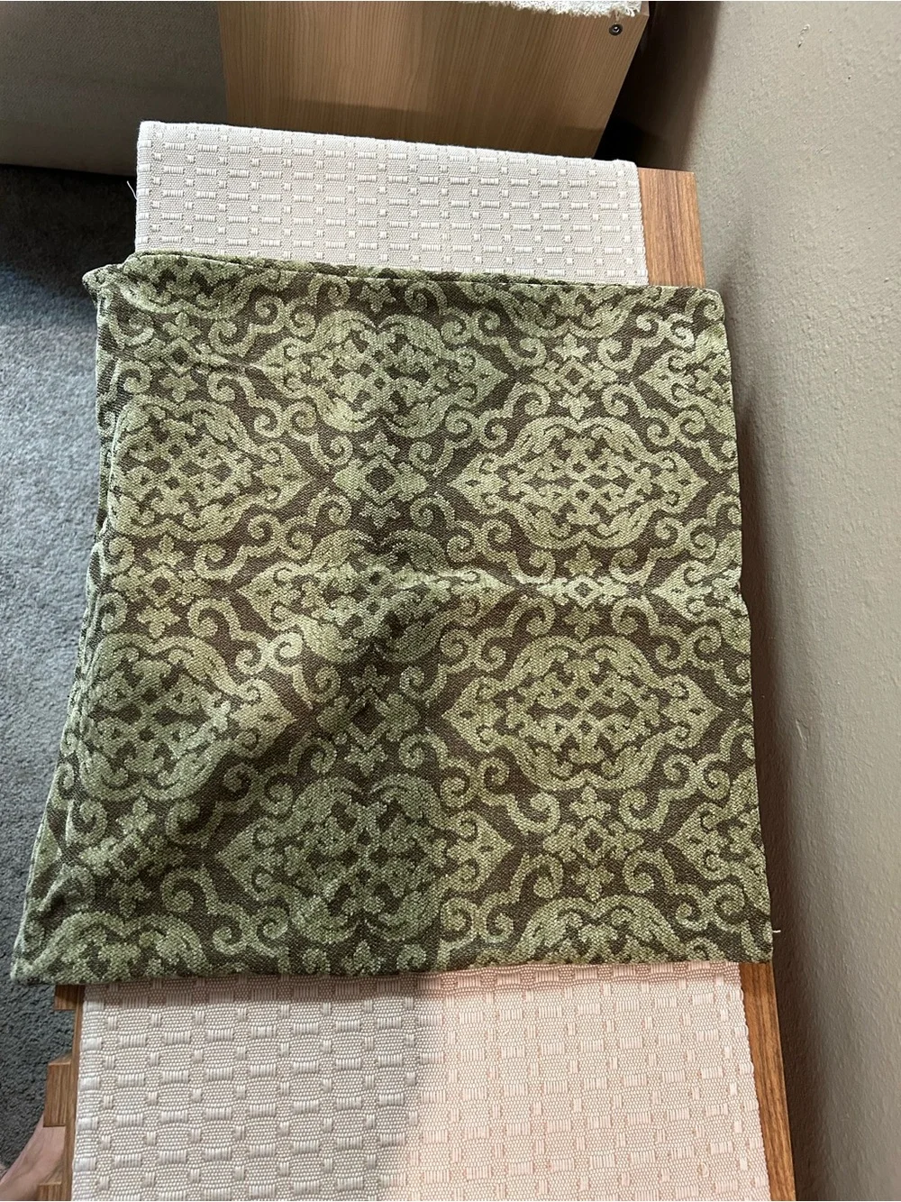 Restoration Hardware Set of Five Decorative Pillow Shams 18x18”